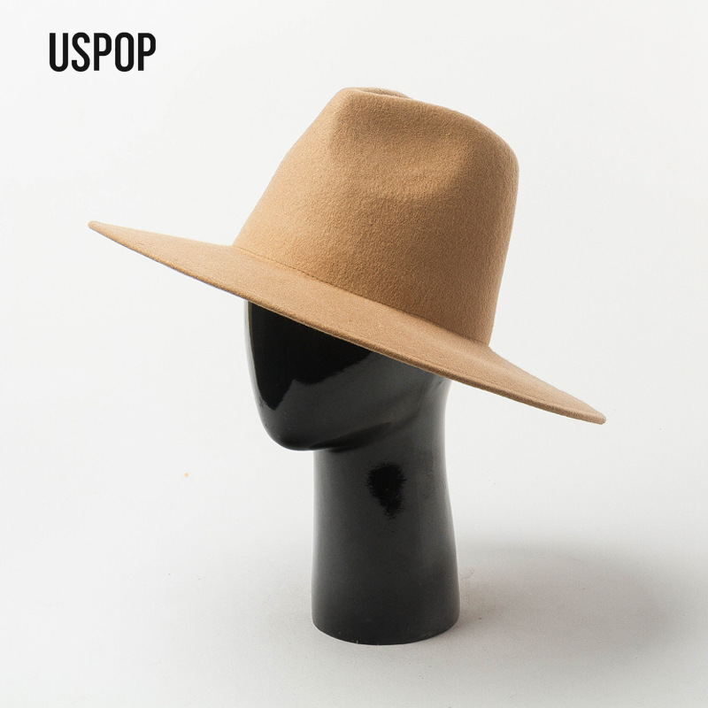 Topi Fedora Wol Mahkota Tinggi - Fedora Hat Wool ulasan dan harga
