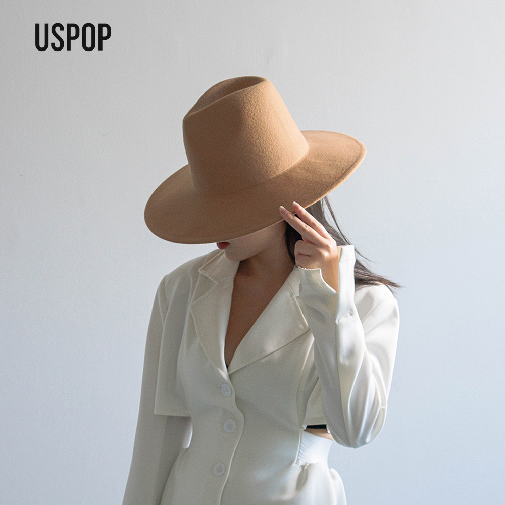 Topi Fedora Wol Mahkota Tinggi - Fedora Hat Wool ulasan dan harga