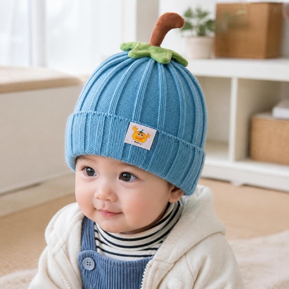 Topi Bayi Rajut Lembut Bergaya - Beanie Cuffed Knit ulasan dan harga
