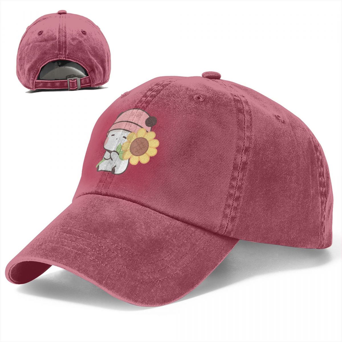 Topi bisbol pria yang dicuci,  - Golf Cap Dad ulasan dan harga