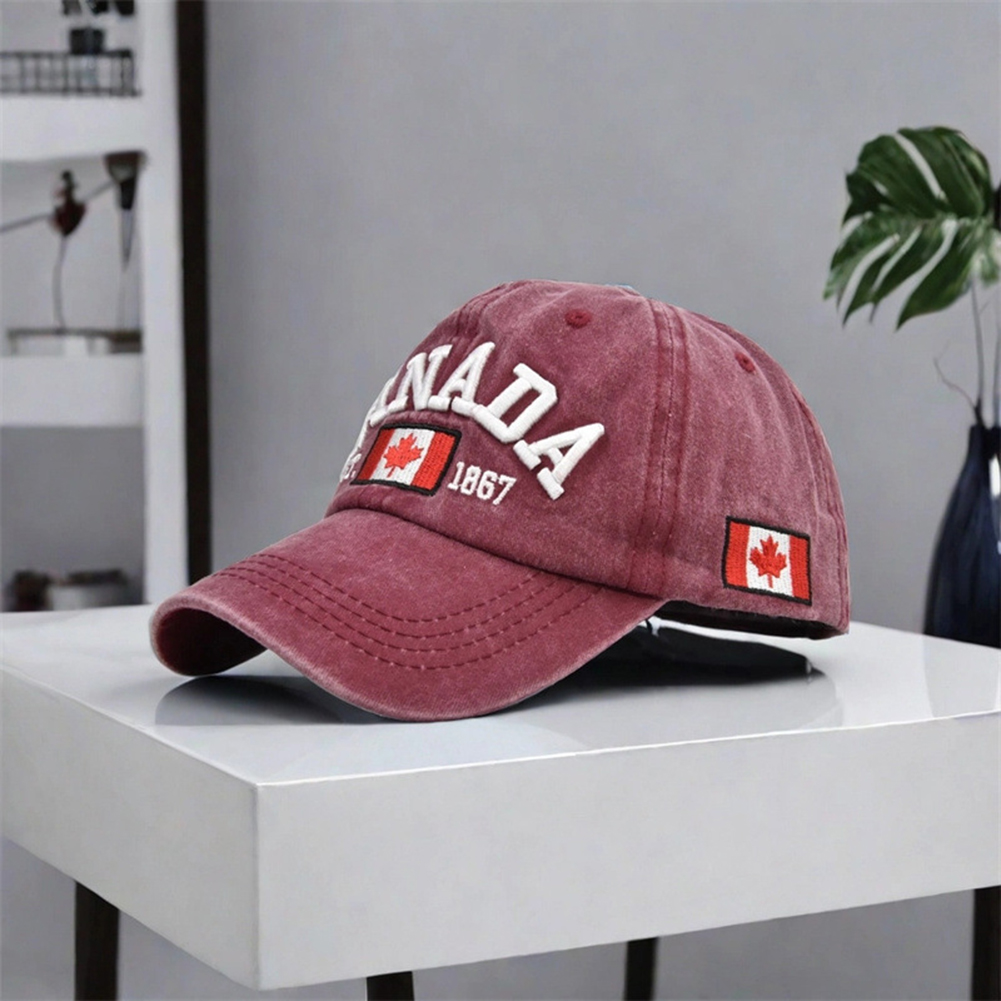 Topi Bisbol Kanada Topi Bisbol - Dad Hat Cotton ulasan dan harga