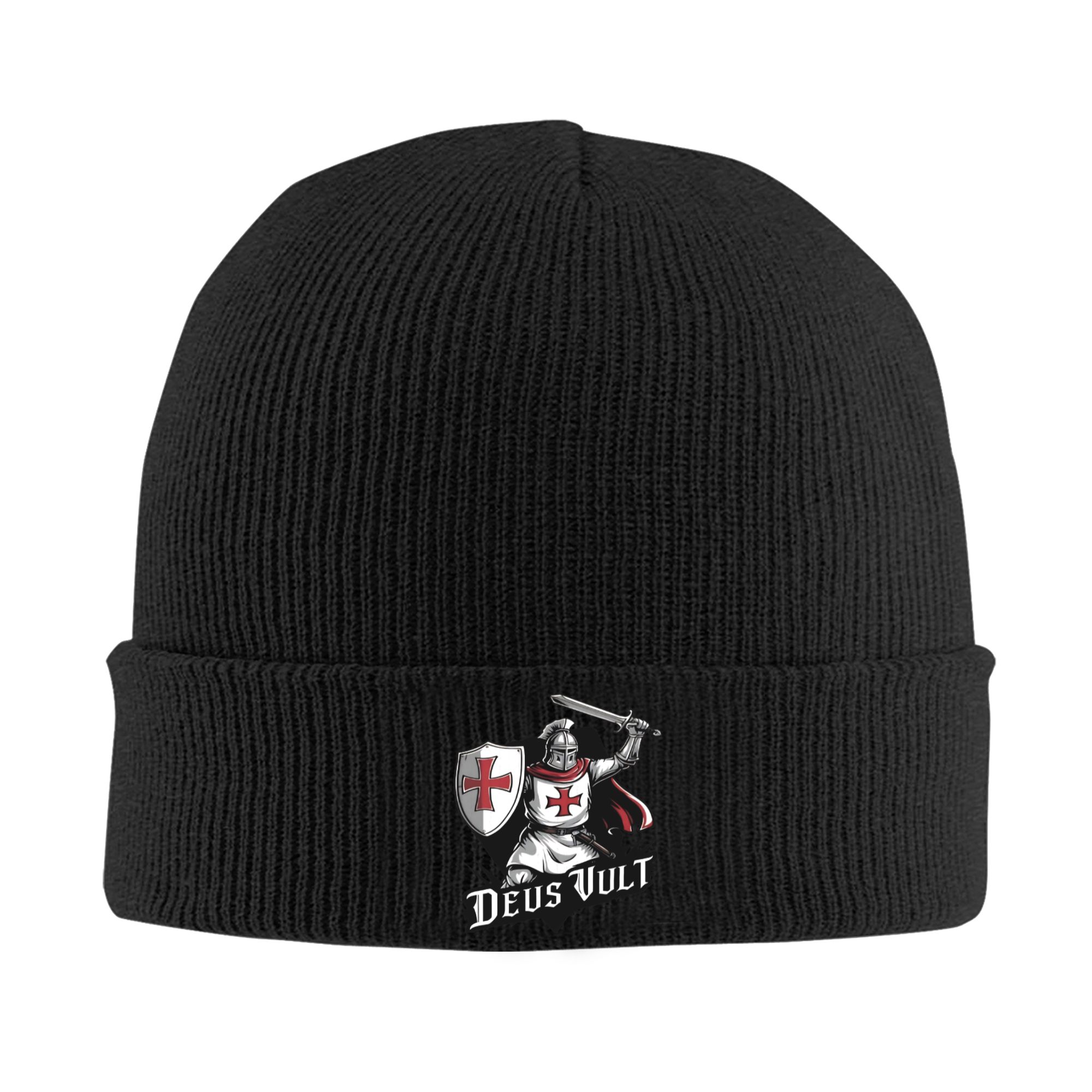 Deus Vult - Topi Rajut Rib Ber - Beanie Cuffed Knit ulasan dan harga