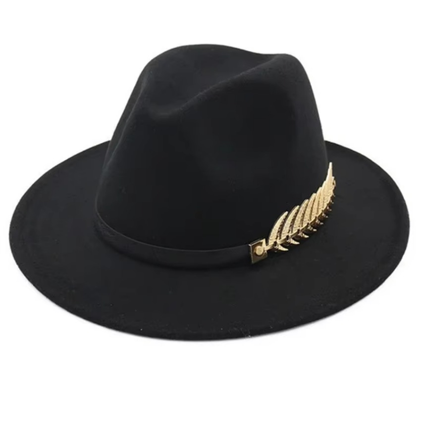 1 Buah Topi Pria Wanita Unisek - Fedora Hat Wool ulasan dan harga