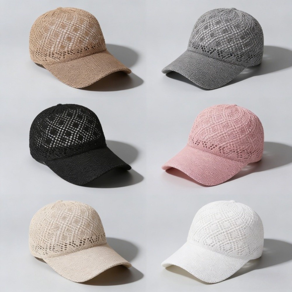 Topi Bisbol Tipis Berongga Bar - Baseball Cap Structured ulasan dan harga